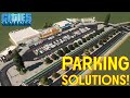 Parking In Cities! Big Parking Lots, Parking Lot Roads, and Vanilla Parking