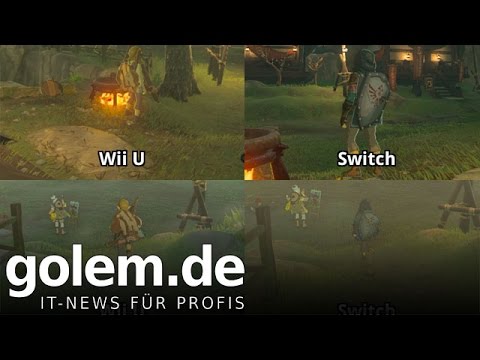 Video: Zelda: Breath Of The Wilds Switch Und Wii U-Unterschiede Beschrieben