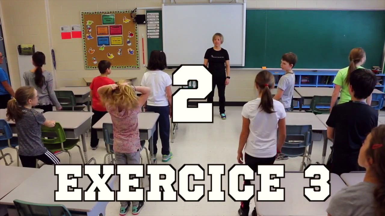 Tabata en classe (vidéo 1 de 3)