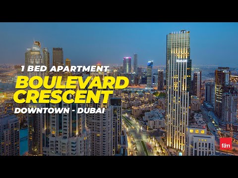 Amazing 1 Bed Apartment in Boulevard Crescent 2, Downtown – Dubai