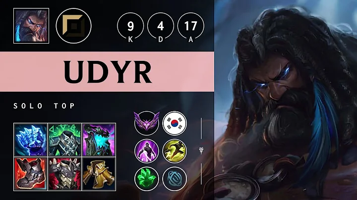 Udyr Top vs Jayce - KR Master Patch 25.13