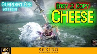 Best Guardian Ape Cheese You Will See in Sekiro