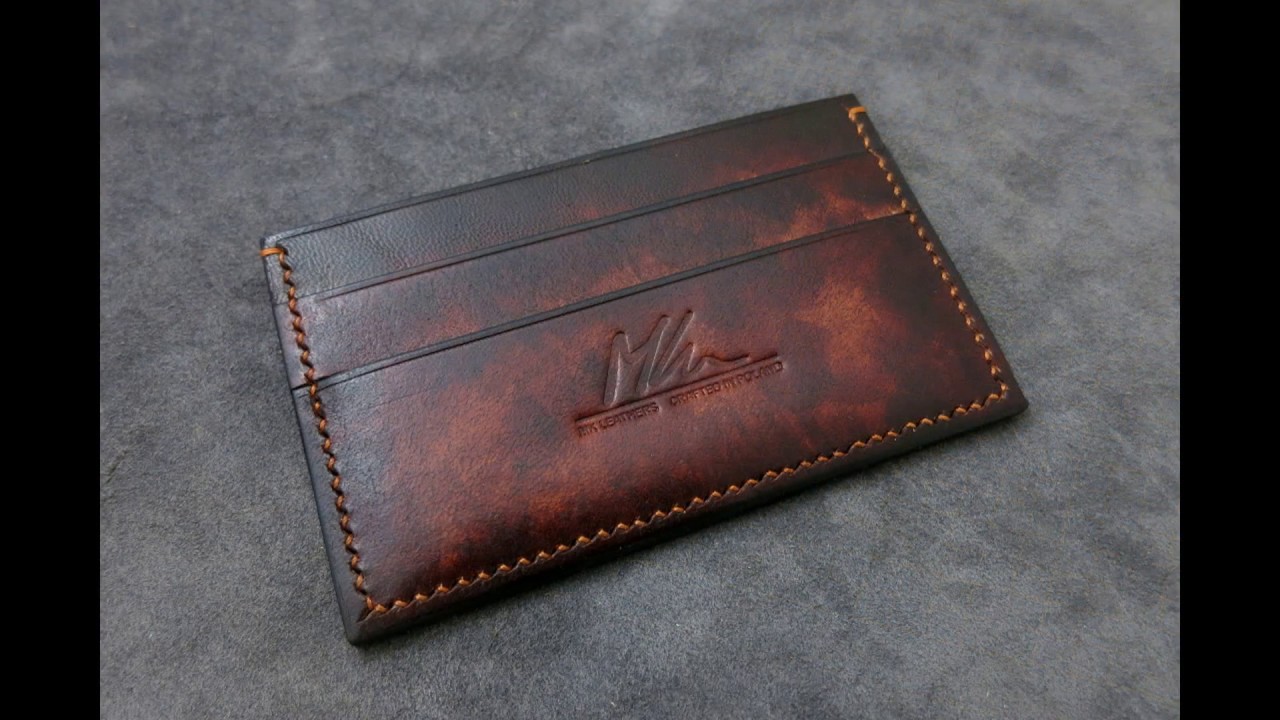 leather card holder