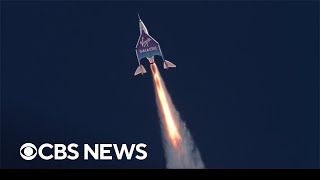 Virgin Galactic launches its first space tourist flight | full video