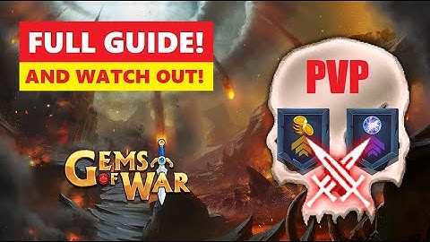 Gems of War NEW PVP Full Guide and Tutorial! And BE CAREFUL!!