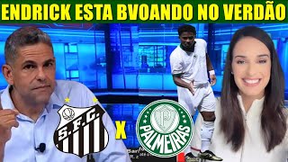 PALMEIRAS X SANTOS ENDRICK E A ESPERANÇA DO VERDÃO PARA A GRANDE FINAL