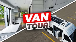 The most amazing Ram Promaster Camper Van tour