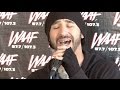 Sully Erna performs "Don't Comfort Me" live on WAAF