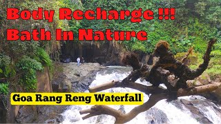 Recharge Your Body in Goa Rang Reng Waterfall Bakbakan Gianyar | Bali Walk Around | Walking Tour