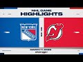 NHL Highlights | Rangers vs. Devils - March 7, 2026