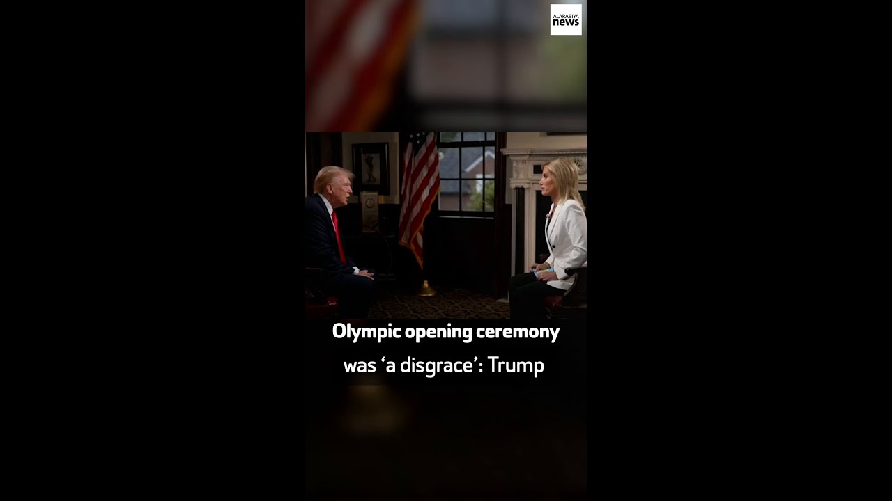 Olympic opening ceremony was ‘a disgrace’: Trump