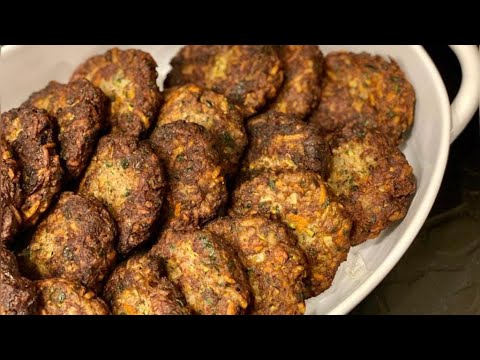 ״אז׳ה״- לביבות מטוגנות מבשר וירקות- מתכון מדהים!! Delicious Aza - Fried Beef & Veggie Patties!