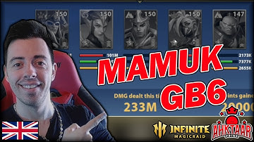 Guild Boss 6 200M+ with Ulcaster Mamuk Ikina Ben Lukea [Infinite Magicraid]