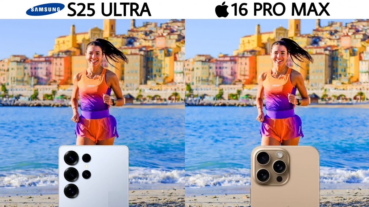 Samsung Galaxy S25 Ultra vs iPhone 16 Pro Max Camera Stabilization Test ...