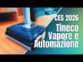 Tineco al CES 2026: compattezza, vapore e automazione per la nuova pulizia domestica