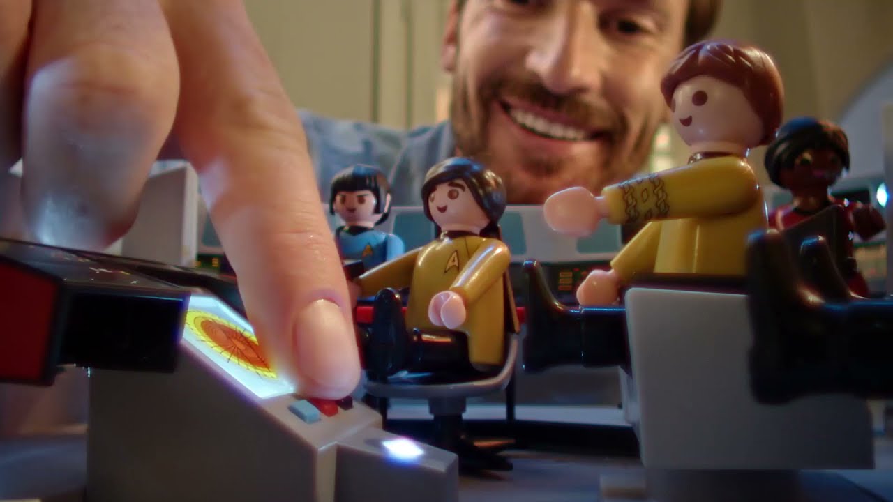 Playmobil Ncc-Star Trek-U.S.S. Enterprise 1701 Multicolore