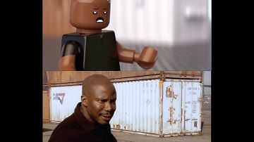 You following me now? 🍌 #Dexter (🎥: @trevorcarlee ) #DexterMorgan #Doakes #Lego #reaction