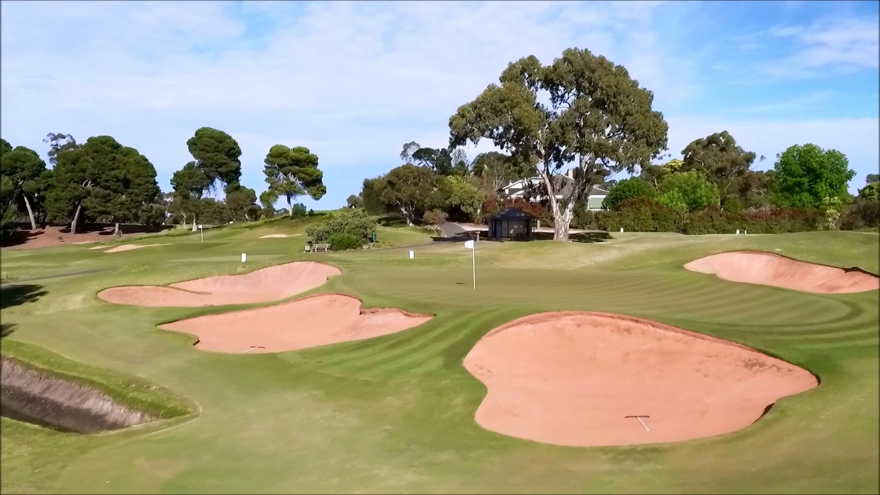 Kooyonga Golf Club - Course Aerial Flyover