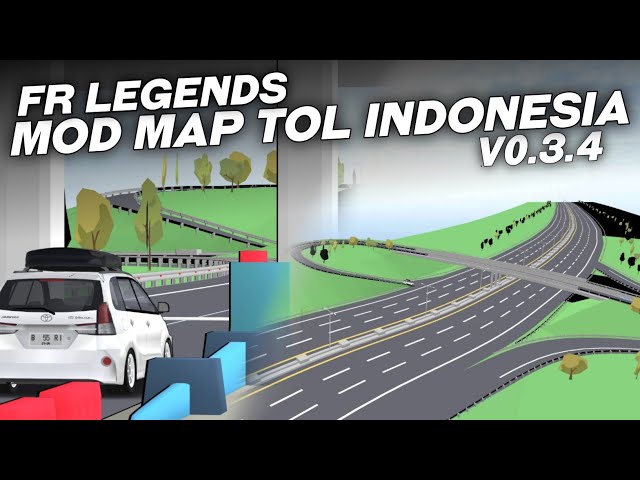 FR LEGENDS MOD MAP TOL INDONESIA VERSI TERBARU 😱 | Acrux A | Frl #503 class=