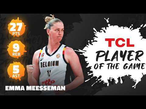 🇧🇪 Emma Meesseman (27 PTS) | TCL Player Of The Game | BEL v TUR | FIBA Women's World Cup 2026