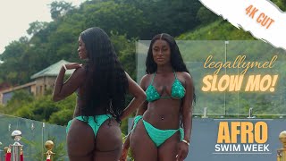 Melissa In Slow Mo | 4K | Afro Swim Week 2023