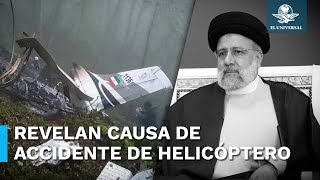 Presidente de Irán murió por este problema en el helicóptero en que viajaba