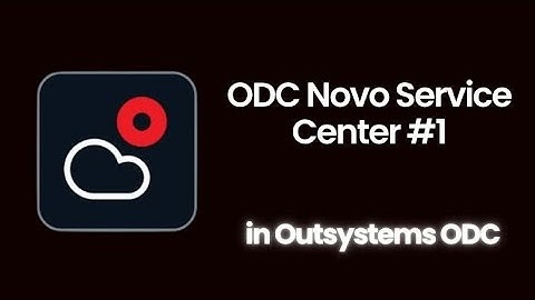 Outsystems #odc passo a passo #3 - Novo Service Center Parte 1 PT-pt