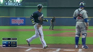 CHC@MIL: Brewers score a run on Maldonado