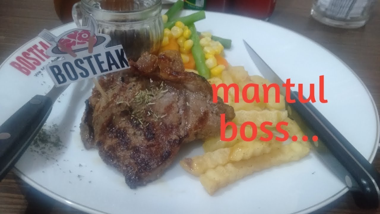 Steak daging sapi enak - YouTube