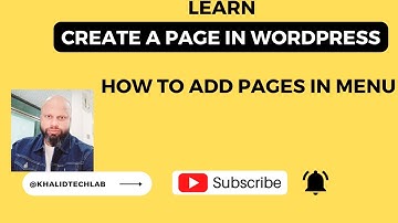 How to Create a page in WordPress  | How to Add Pages in Menu in WordPress In Hindi & Urdu | Part 3