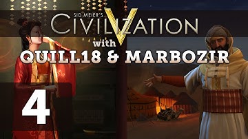 Civilization 5 Deity Twins Multiplayer ft. Quill18 - Part 4