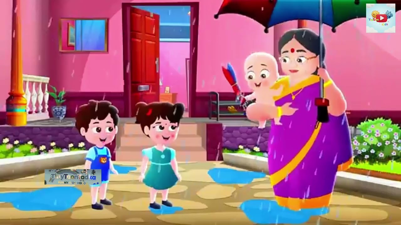 बारिश आएगी टिप टिप 🌧️ | tiny toon tadka |