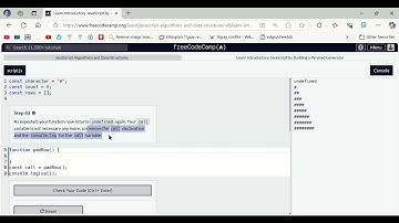 Learn Introductory JavaScript by Building a Pyramid Generator  Step 63   freeCodeCamp.org
