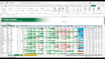 One Click Dashboards (Templates) CryptoSheets ADD-IN in Excel 365 | LIVE, REAL-TIME and HISTORICAL