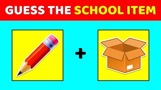 Guess School Items from Emoji Challenge | Hindi Paheliyan | Riddles in Hindi | Emoji Quiz screenshot 5