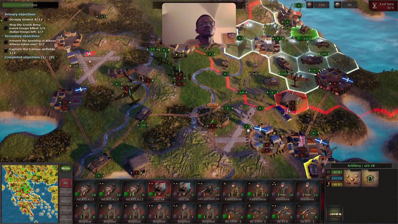 Strategic mind Blitzkrieg Gameplay