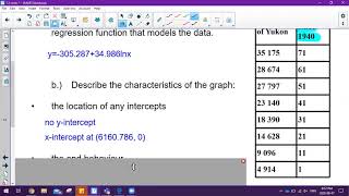 7.5 Modeling Data Using Logarithmic Functions
