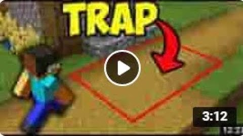 10 Unavoidable Deadly Traps For Minecraft.