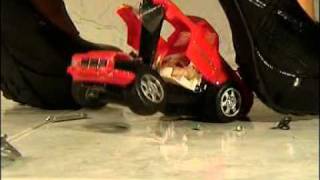 Red Pick Up Crushing