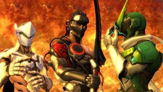 When you have 5 Genjis on your Team [SFM] (Overwatch)