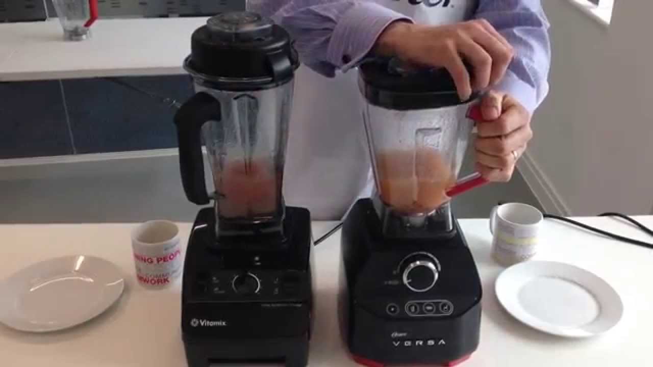 Oster blender vs Vitamix blender— which one crushes ice better? Host:, Vitamix Blender