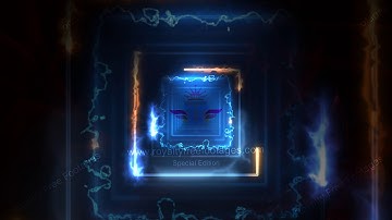 Animated Neon Video Background Template - Saber Lighting Frame template | neon background effect HD