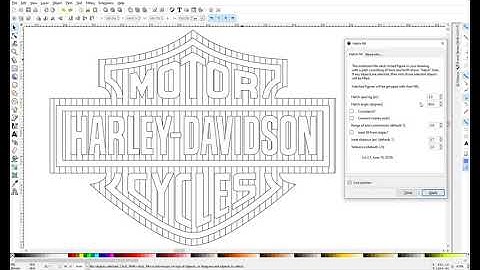 AxiDraw Extension for Inkscape - Hatch Lines for EasyScriber