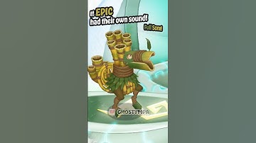 If EPIC ZUUKER had their OWN SOUND (Epic Wublin Island) [My Singing Monsters] #shorts #animation