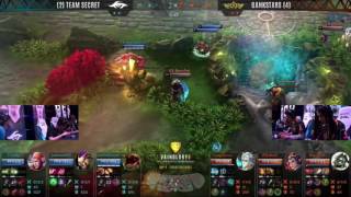 Gankstars Vs. Team Secret GAME 5: Vainglory Western Unified LIVE CHAMPIONSHIPS SPRING 2017