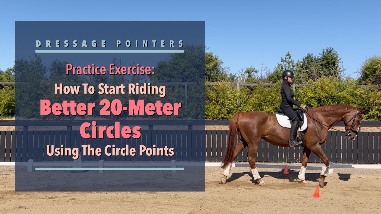How To Start Riding Better 20 Meter Circles Using The Circle Points How To Start Riding Better 20 Meter Circles Using The Circle Points