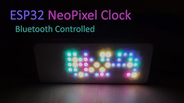 ESP32 NeoPixel Clock