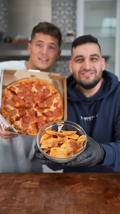 Pizza Chips! @NickDiGiovanni #pizza #chips #easyrecipe