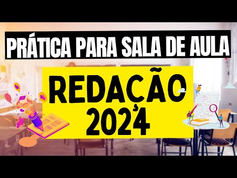 📝REDAÇÃO PARA O ENEM | Guia prático para Professores e Alunos✍️ EDUCAÇÃO 2024