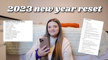 2023 new year reset | december recap, january reset, goals for 2023, and my yearly favorites!